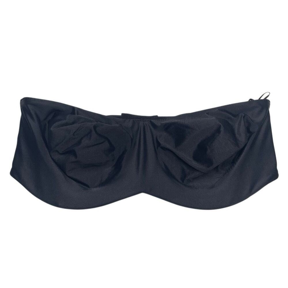 Hanes Black 40DD Strapless Convertible Bra N0571